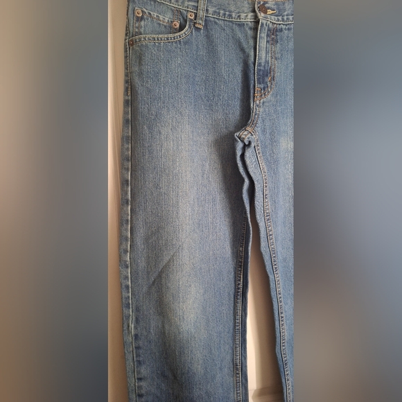 Levis 550 Boys Denim Jeans Blue Relaxed Fit Tapered Leg Sz 10 Husky 30x26 casual - Picture 5 of 12